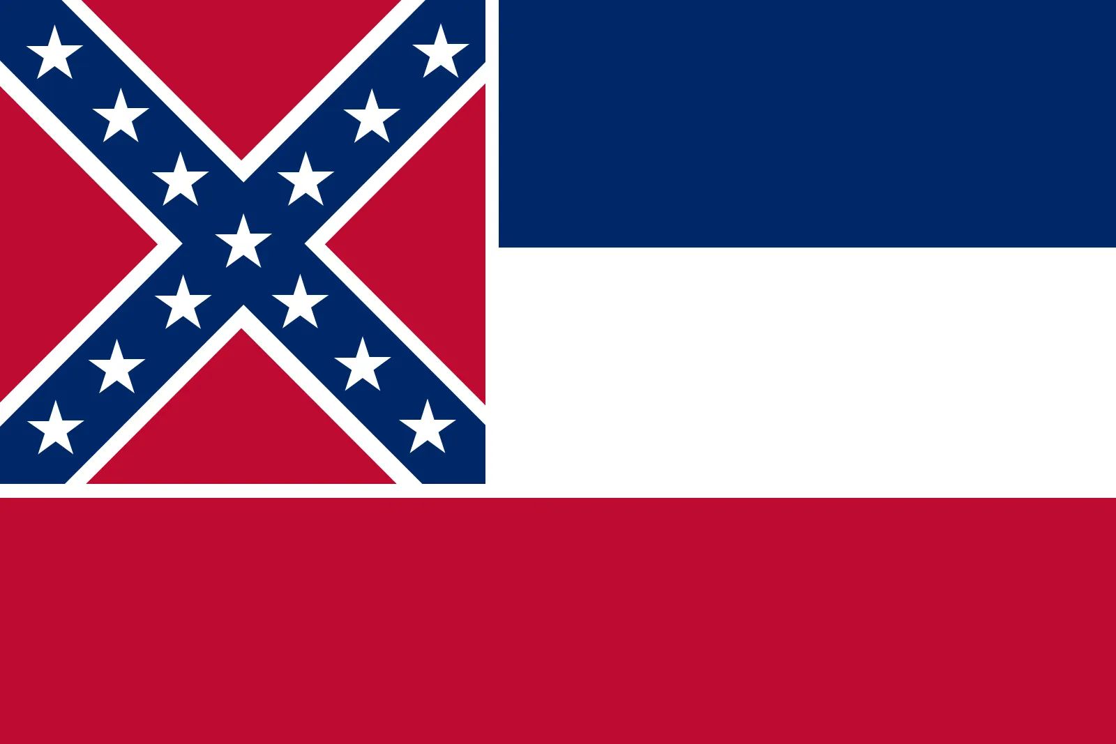 Mississippi's historic 1894 state flag